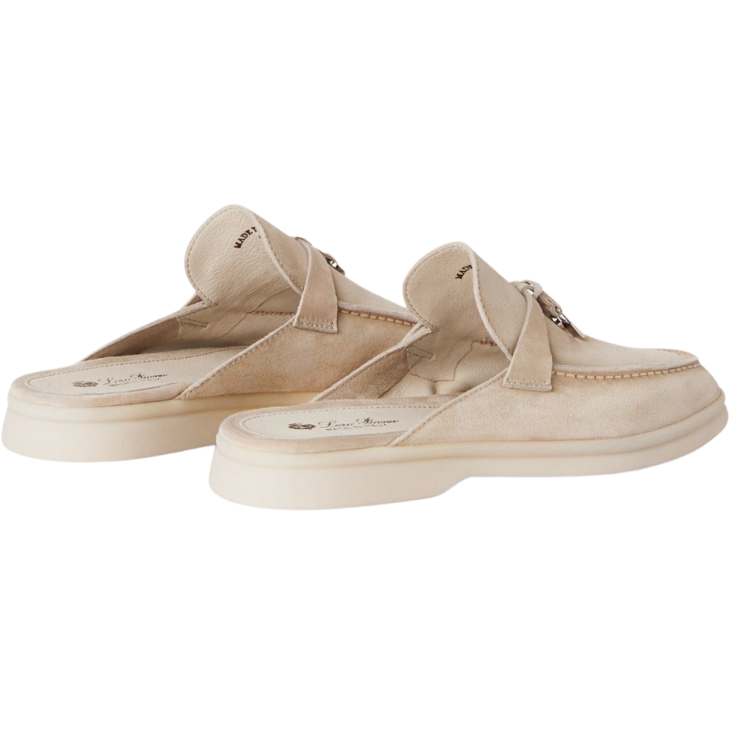 Loro piana Babouche Charms Walk Loafer 'Linen' - Image 3