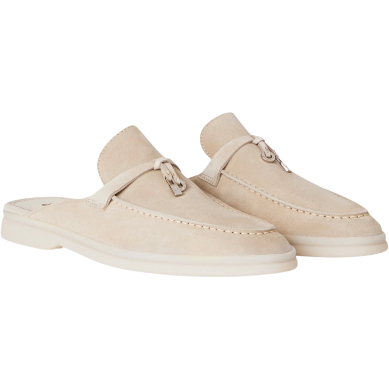 Loro piana Babouche Charms Walk Loafer 'Linen' - Image 2