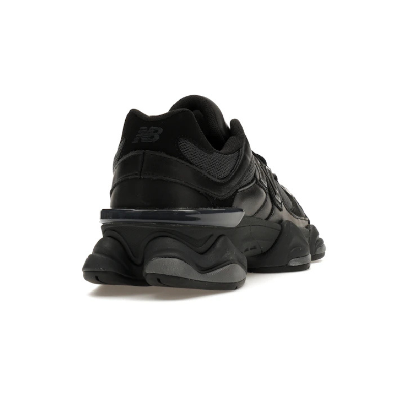 New Balance 9060 – Triple Black Leather - Image 5